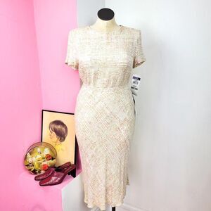 Vintage 90s/Y2K Deadstock Two Piece Skirt & Blouse Set